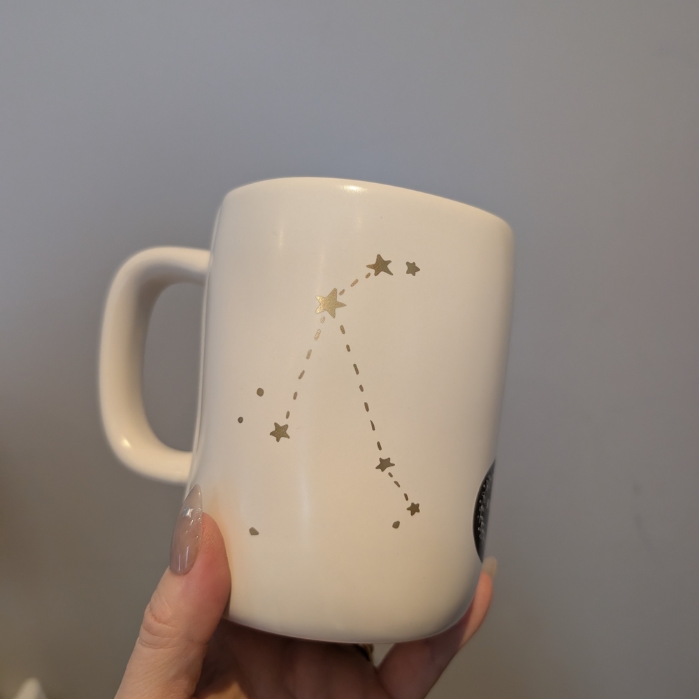 Aries White Ceramic Mug Rae Dunn - Picture 5 of 7